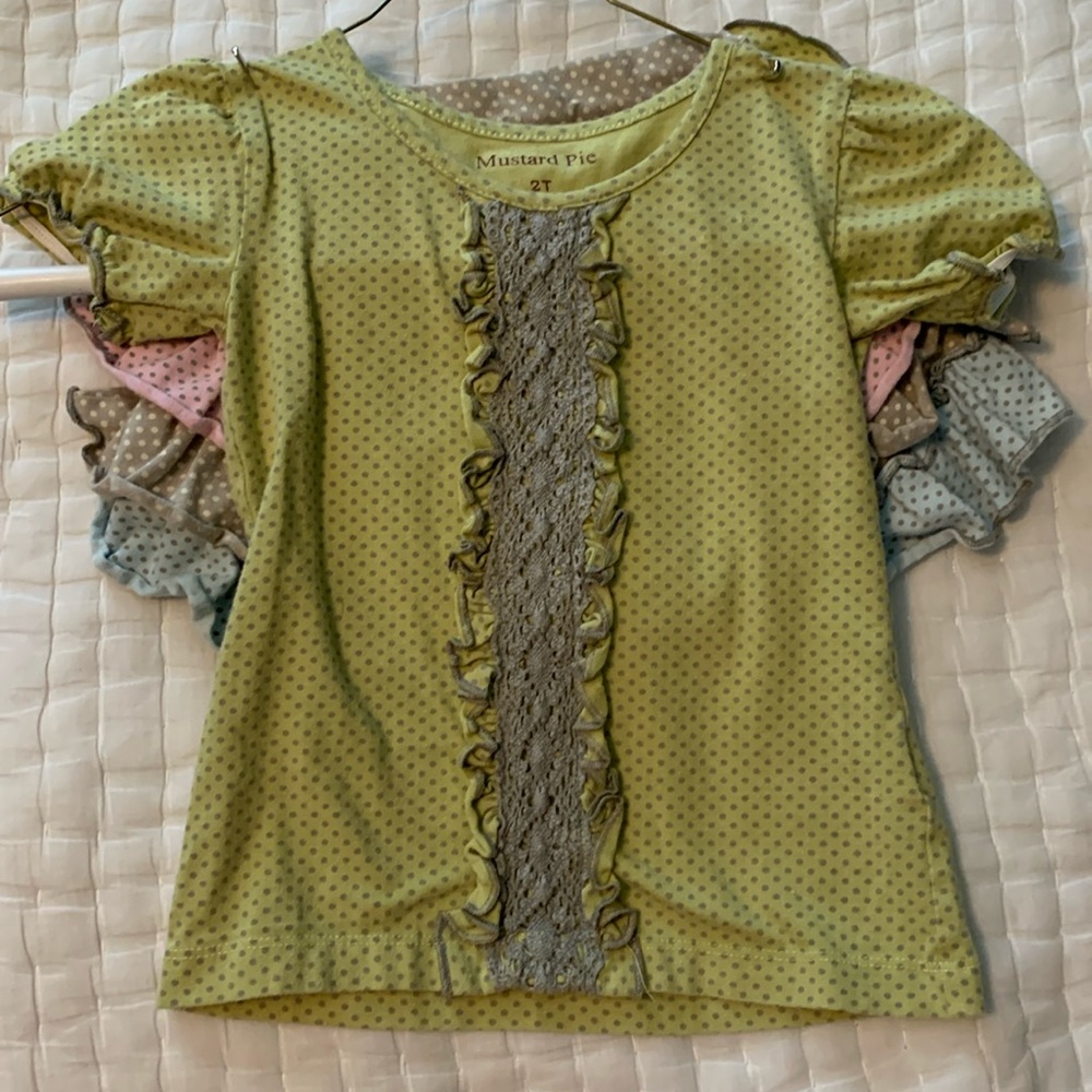 Mustard Pie short and ruffle short